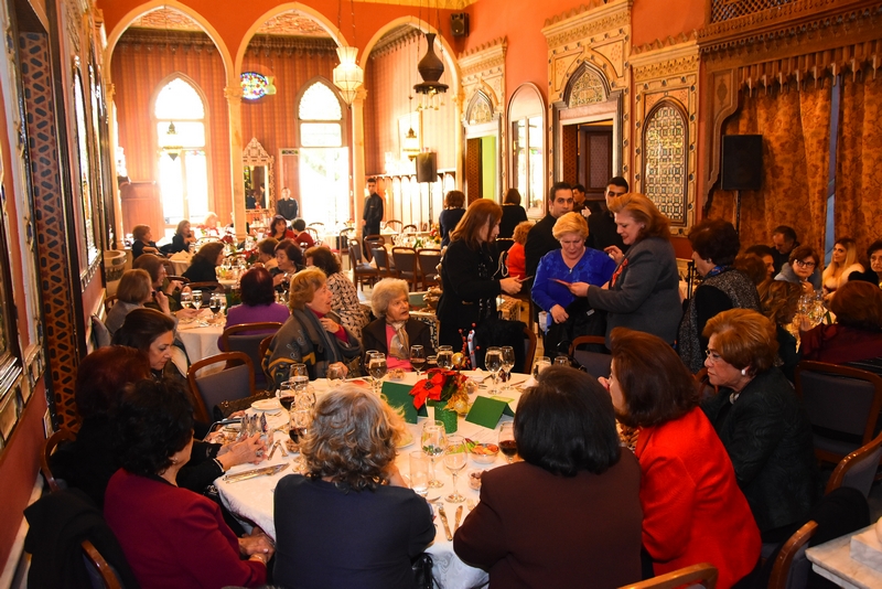 Young Women Christian Association lunch at Villa Linda Sursock